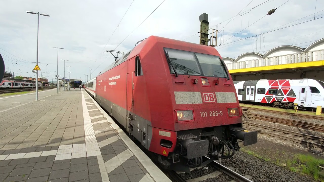 🇩🇪 DB InterCity BR101-066  in Koblenz HBF