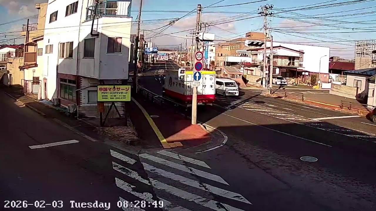 福島県白河市字道場小路ライブカメラ Fukushima Shirakawa Live Camera.world.cam