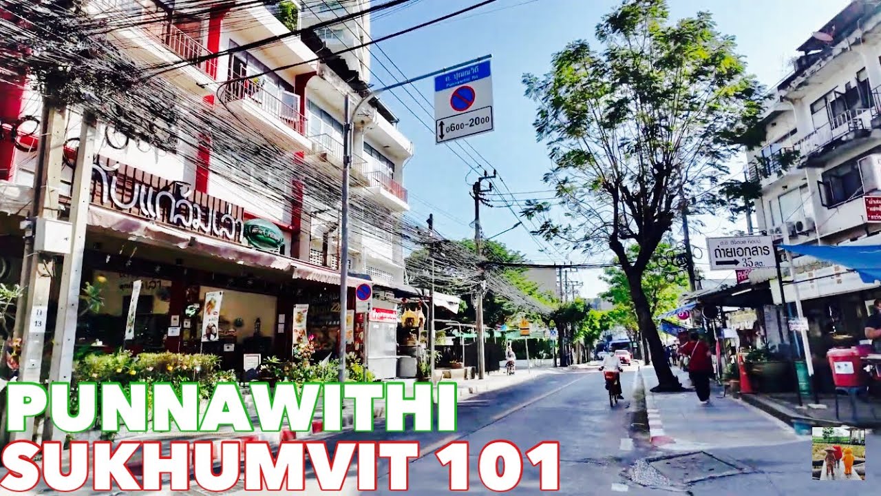 🇹🇭4K｜Morning Punnawithi walk! - Soi Sukhumvit 101- Bangkok tour