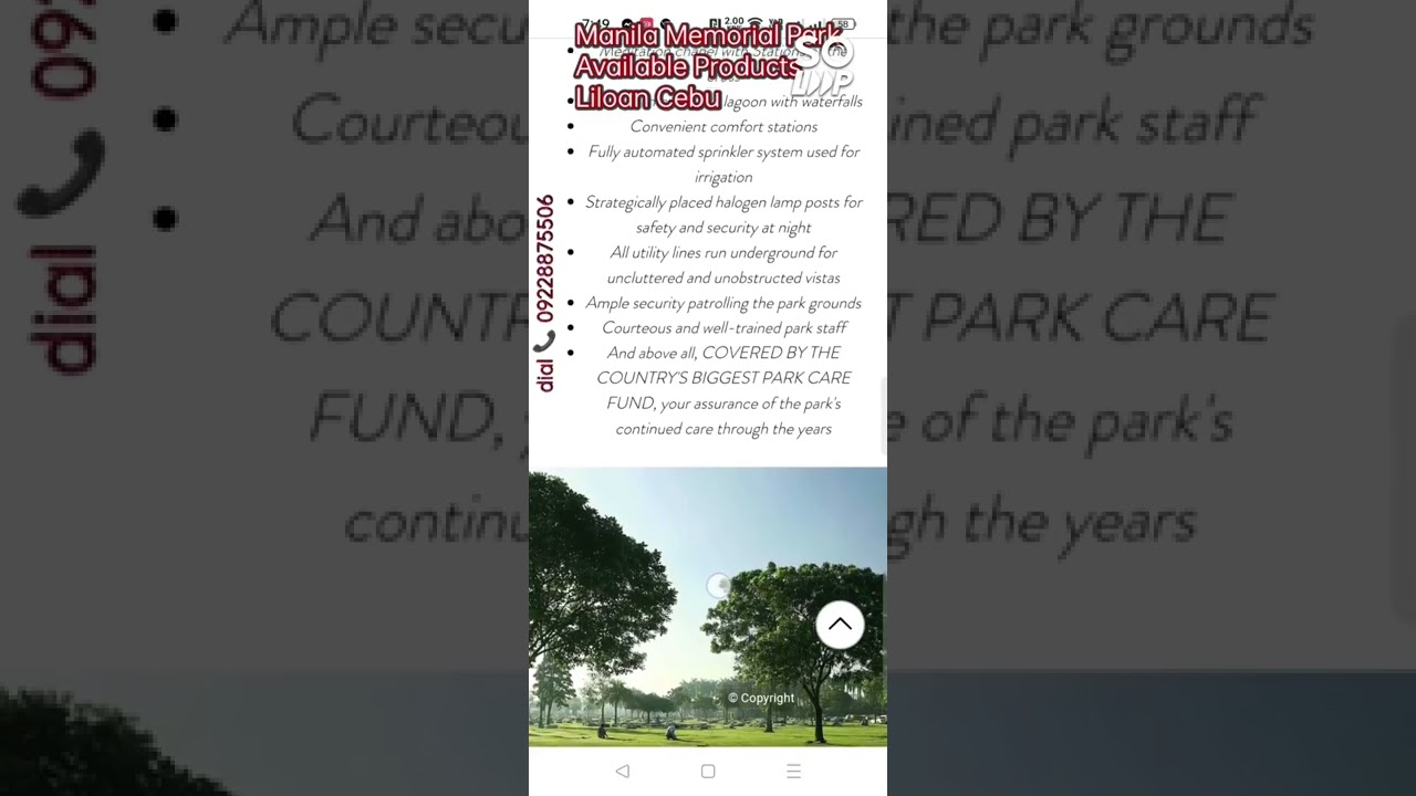 Manila Memorial Park Liloan lawn lot as low as 2,930 a month