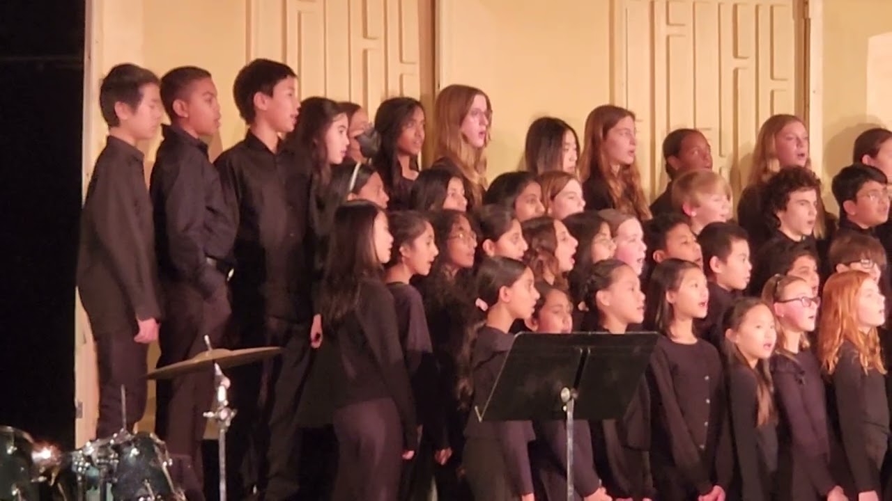 Millburn Middle School Chorus of Year 6 2024 January (Part 1)