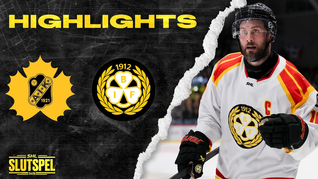 HIGHLIGHTS | Skellefteå - Brynäs | SHL | Semifinal 4:7