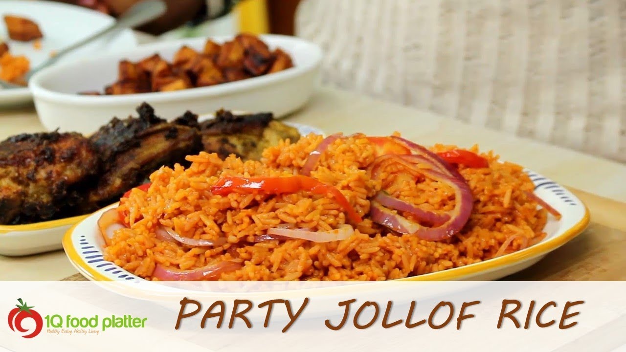 Party Jollof Rice | 1QFoodplatter