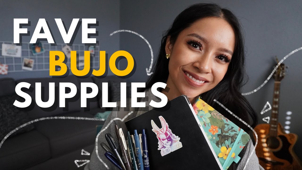 My Favorite Bullet Journal Supplies 2020 (From A Beginner&rsquo;s Perspective) 👀✨
