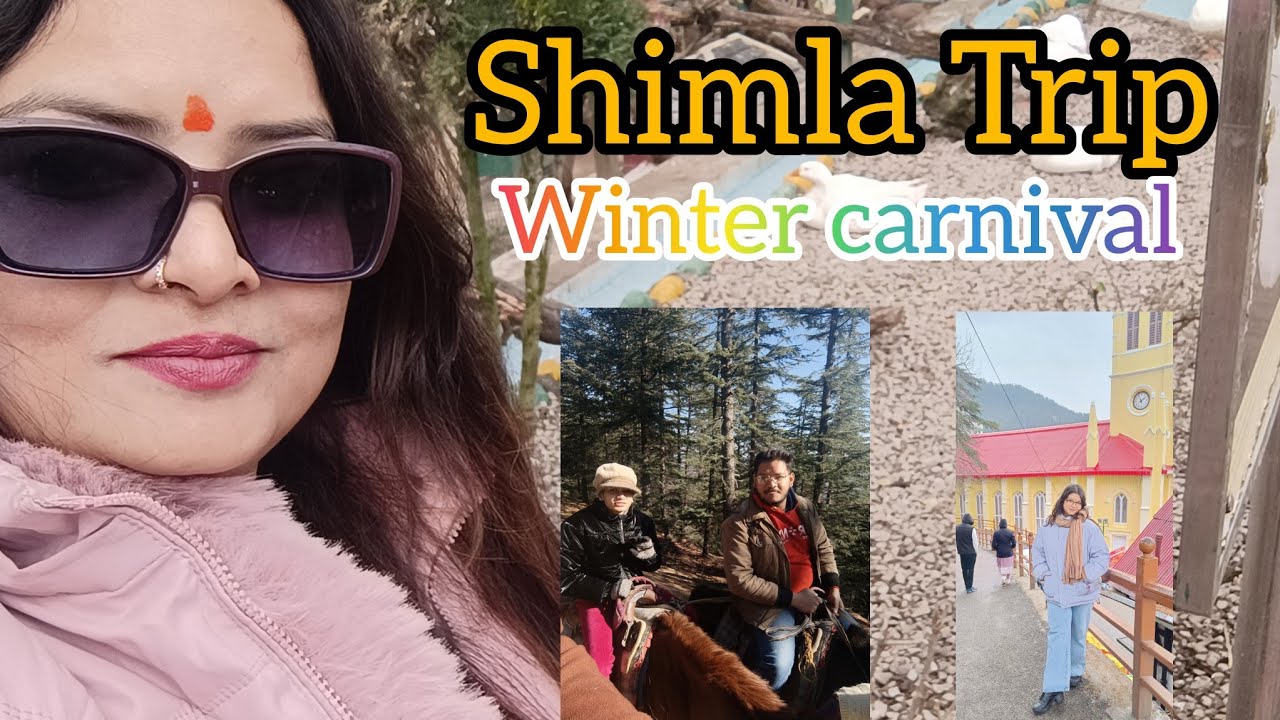 Winter Carnival Shimla Trip Family Vlog🥰