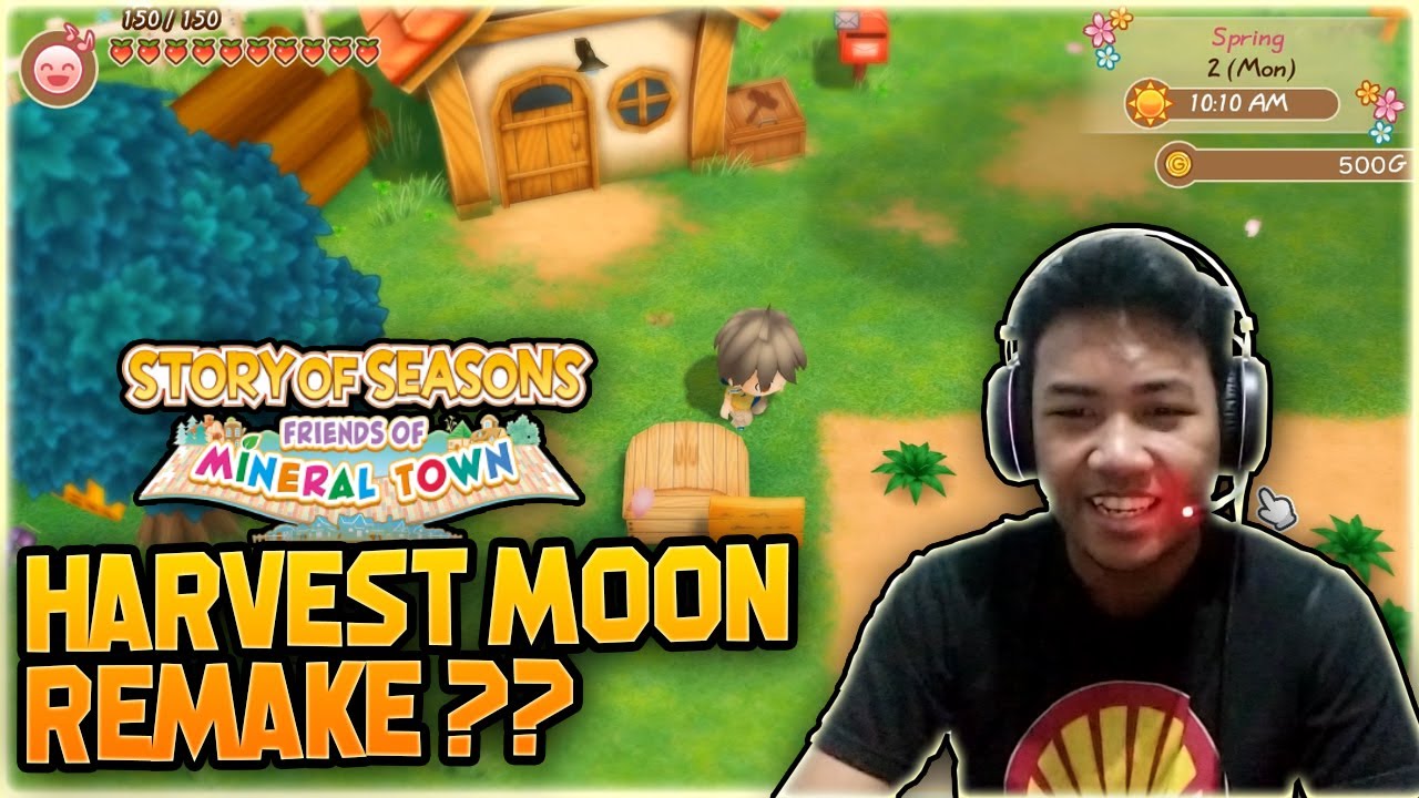 Harvest Moon Remake ??!! - Story Of Season : Friends Of Mineral Town Gameplay Indonesia + Download