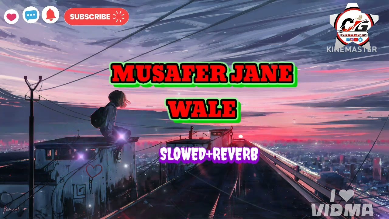 Musafir Jane Wale !! gadar 2 !! slowed lofi song !!! reverb @rinku_kumar-2026