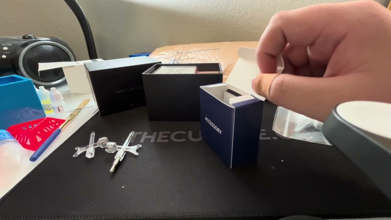 Unboxing a Cube and Cube Lubricants!!! | #speedcube #speecube #rubikscube #cubing