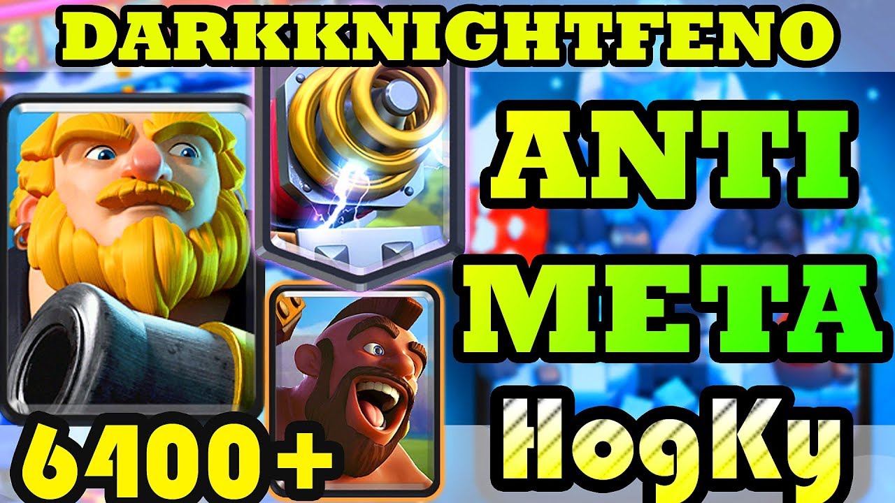 #1 ANTI-META Sparky Deck! Super Combo ( Hog/Sparky/Royal Giant) - Clash Royale