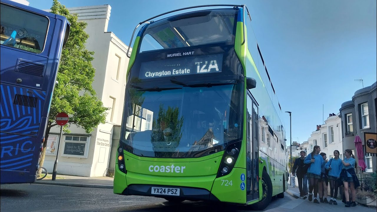 Full Route Visual | Brighton & Hove Coaster 12A (Eastbourne - Brighton Station)