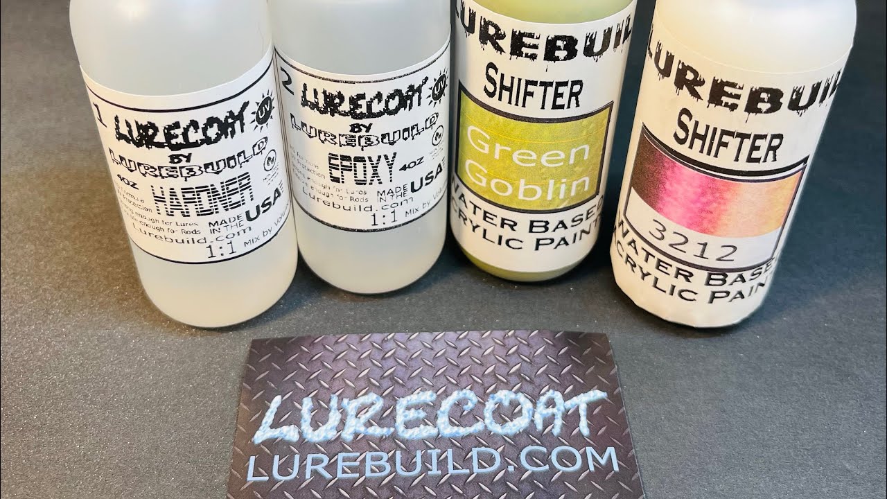 Учебное пособие: Новый LureCoat от Lurebuild. Давайте зальем некоторые приманки эпоксидной смолой...