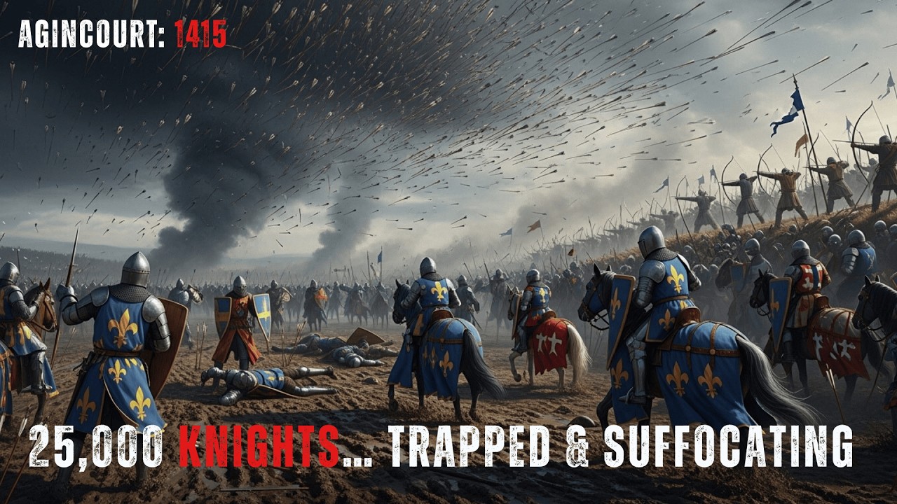 Agincourt (1415): How 6,000 Longbowmen Destroyed 25,000 Knights That Changed History