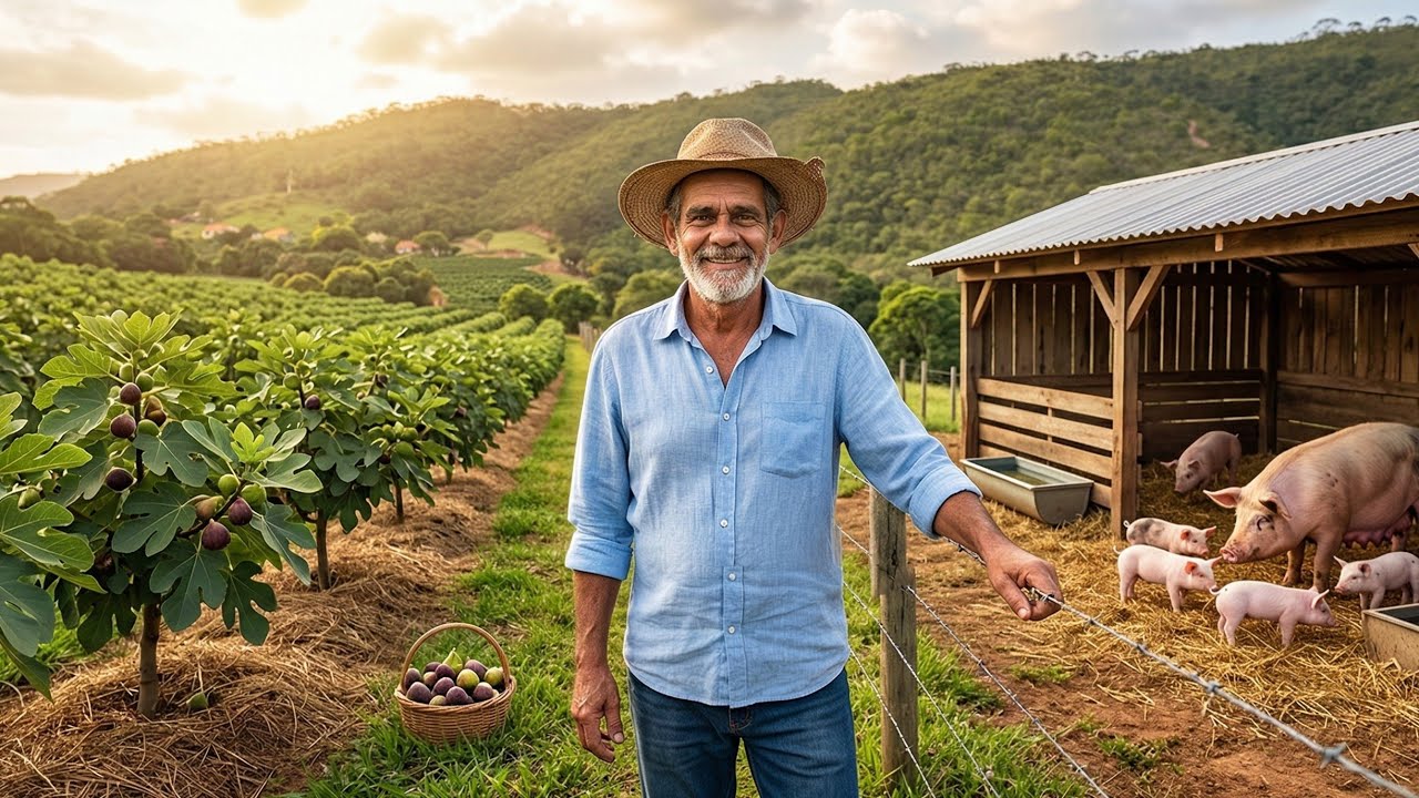 ELE PRODUZ FIGOS PRA FAZER DOCE E PORCOS PRA FAZER CARNE NA LATA