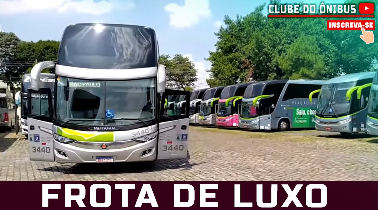 A Frota Mais Moderna Do Brasil Ao Vivo | Viação Garcia | Live Especial direto da garagem