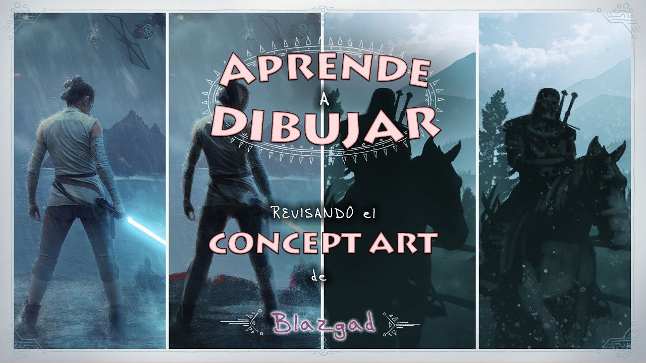 Aprende a dibujar - Un concept art para video-juegos con un acabado profesional.