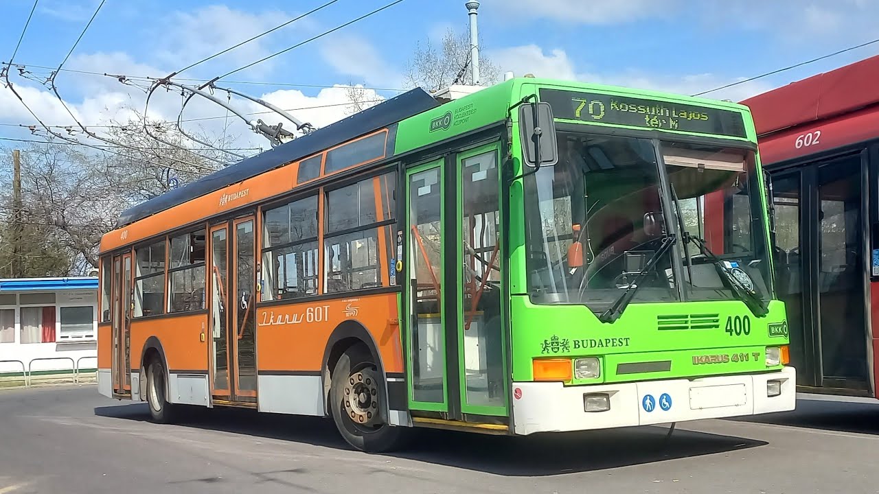 Ikarus 400-as trolik Budapesten | 1. Rész |