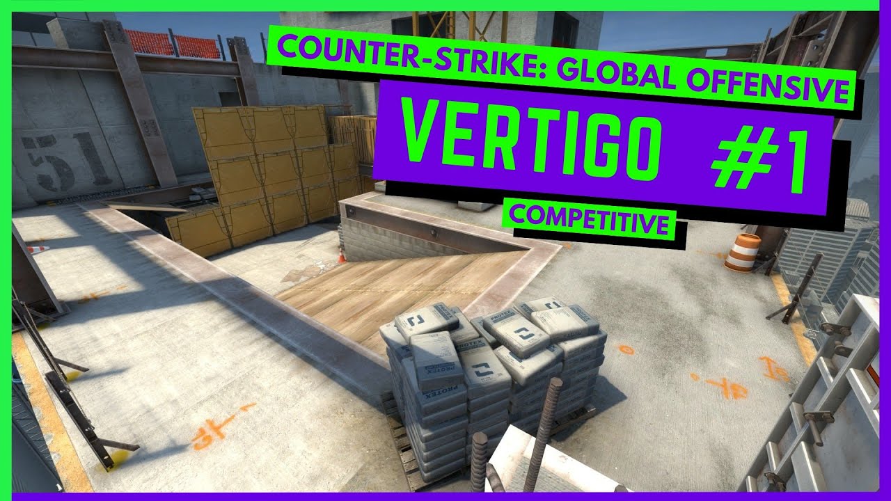 Counter-Strike: Global Offensive - COMPETITIVE - Vertigo Gameplay 1 [PC]