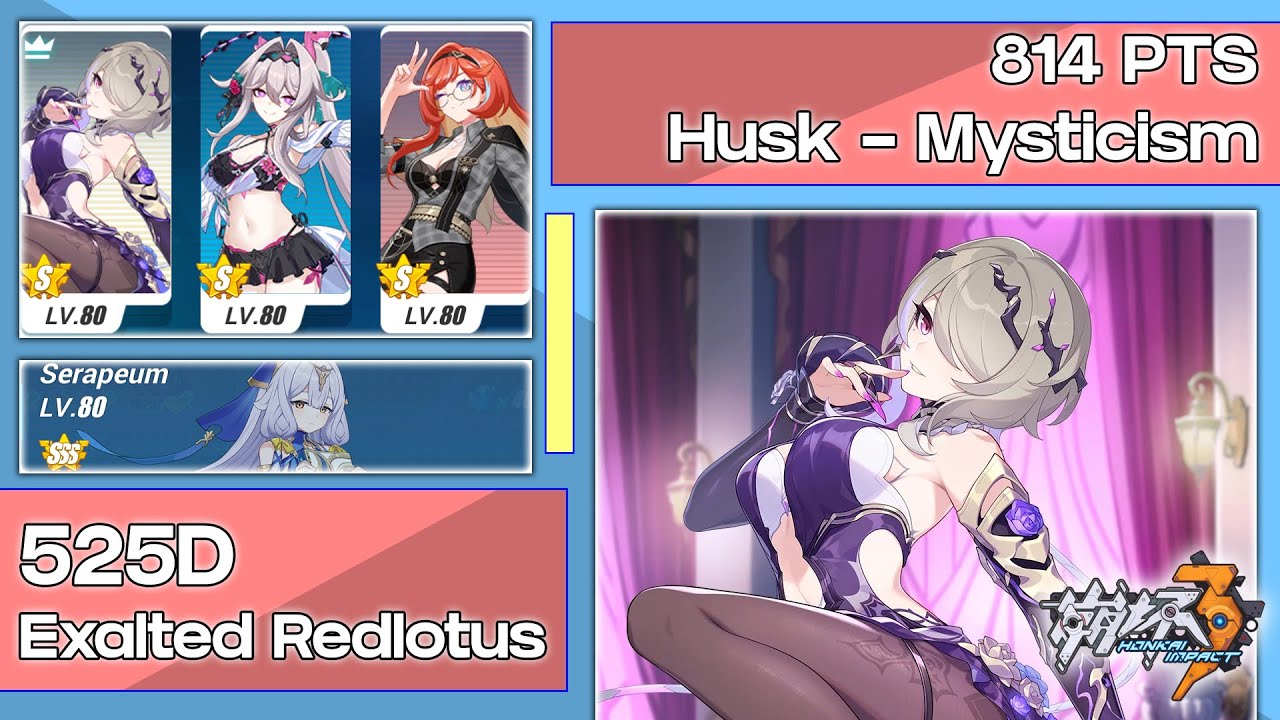 Husk-Mysticism - Superstring Dimension Redlotus 525D [Honkai Impact 3 SEA]