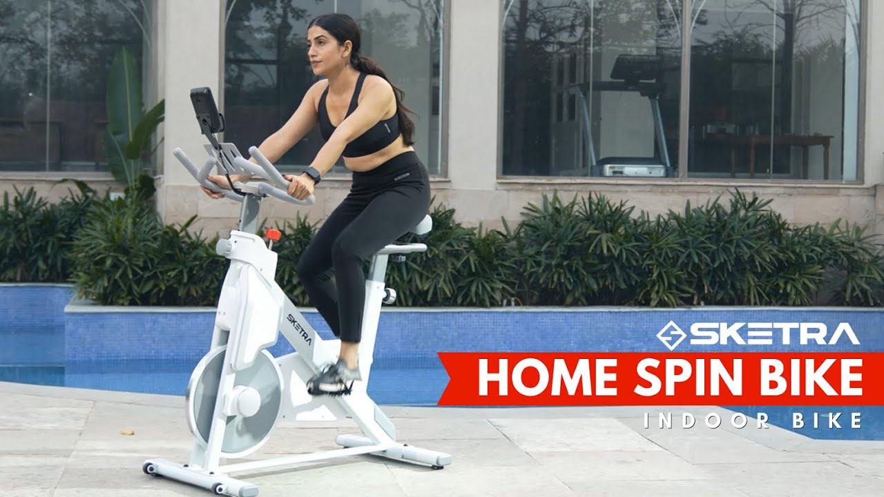 Sketra Home Spin Bike | sketra.com | #SKETRA | #indoorbike | 12KG Magnetic Flywheel