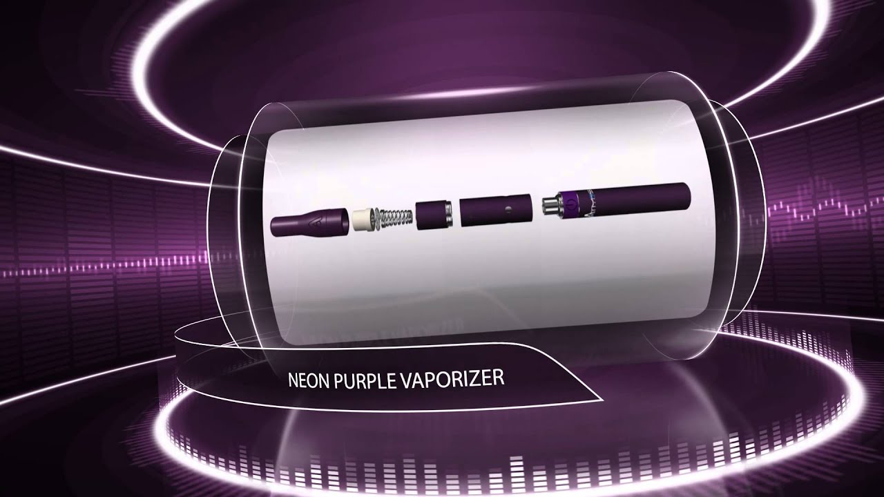 AtmosRx Neon Purple Vaporizer