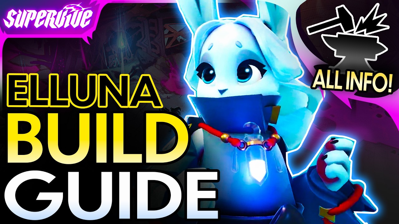 RANK 1 PEAK ELLUNA BUILD GUIDE! - EQUIPMENT! ABILITY ORDER! POWERS! || SUPERVIVE