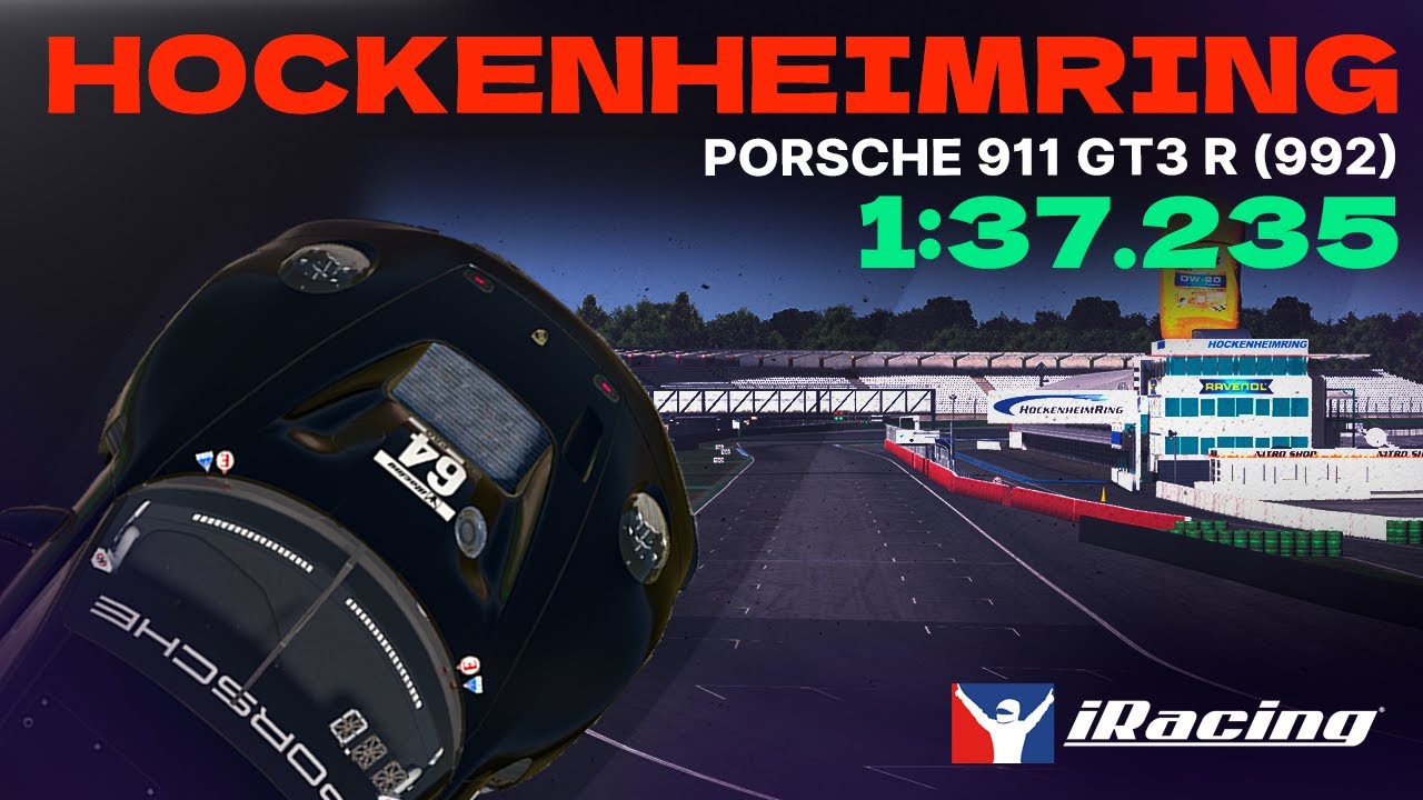 iRacing | Porsche 911 GT3 R (992) - Hockenheimring GP - GT Sprint - Week 11 | Hotlap