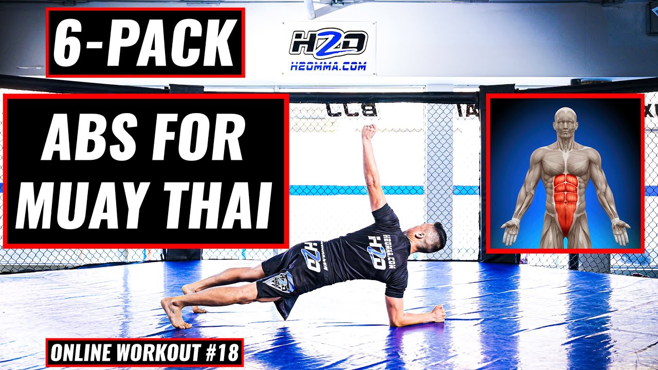 6 PACK ABS FOR MUAY THAI / 10 MINS FIGHTER'S CORE WORKOUT FOR BEGINNERS & PROS