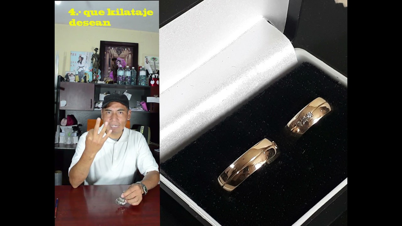 COMO COMPRAR UNAS ARGOLLAS DE MATRIMONIO
