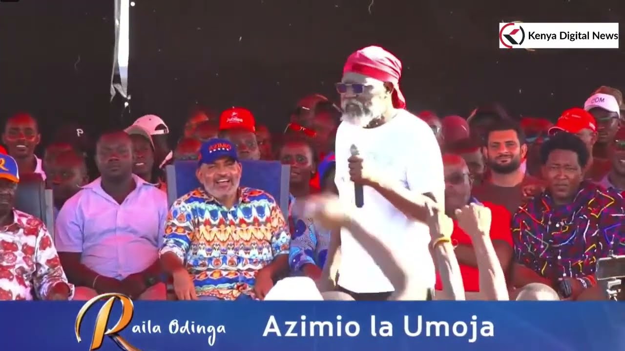 CRAZY!! SEE WHAT WAJACKOYAH DID & SAID AT RAILA'S MOMBASA EXPLOSIVE RALLY!!
