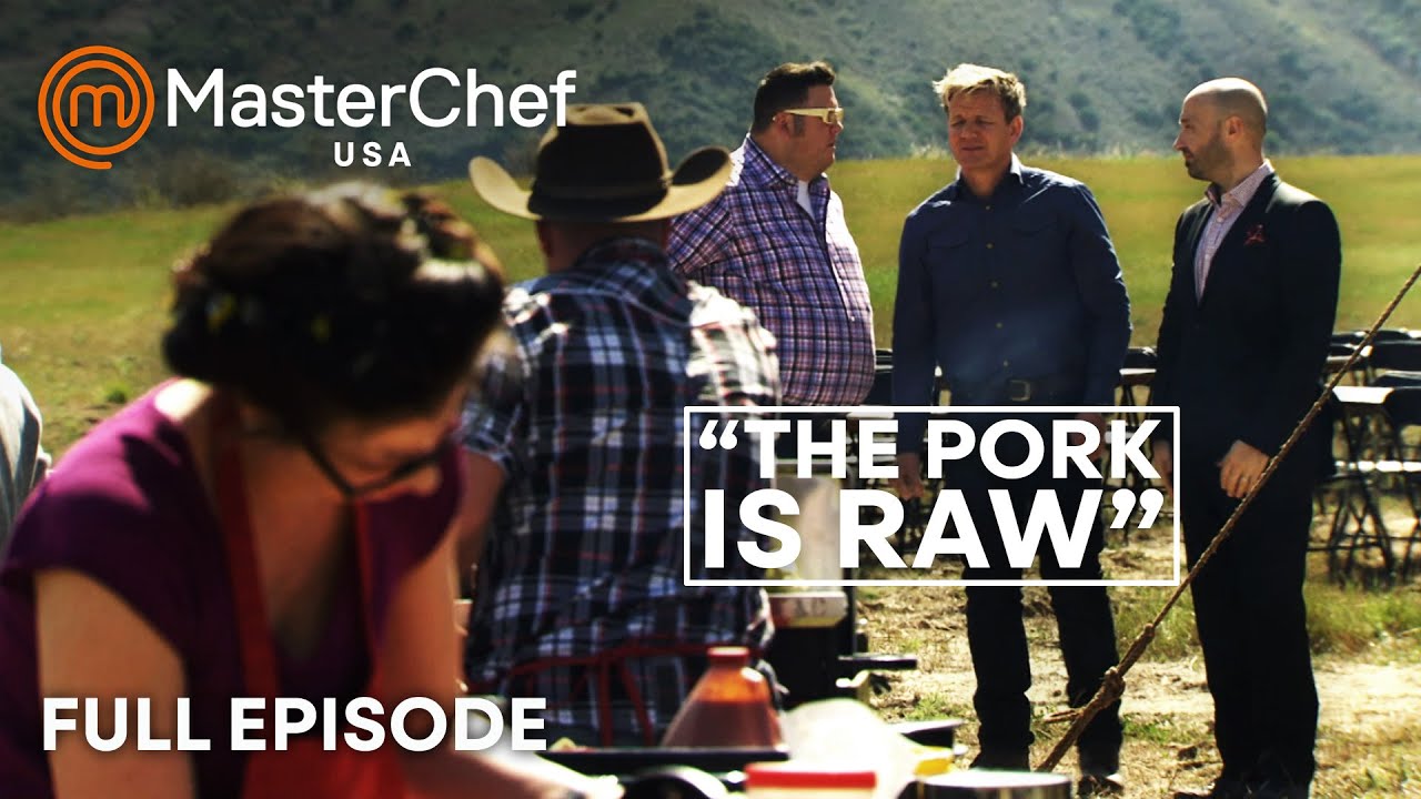 Serving Marines Raw Pork in MasterChef USA | S03 E05 | Full Episode | MasterChef World