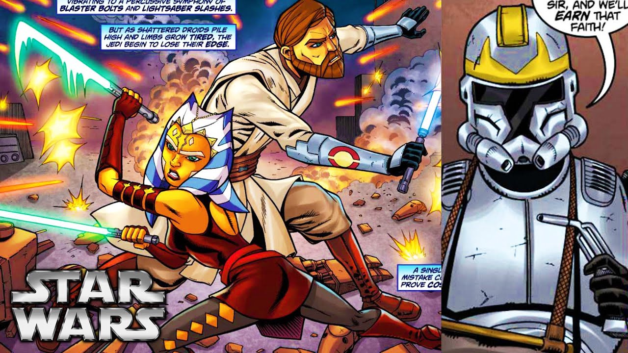 The BRAVE Clone Engineer Who Saved Obi-Wan and Ahsoka's Lives - Sergeant GAFFA