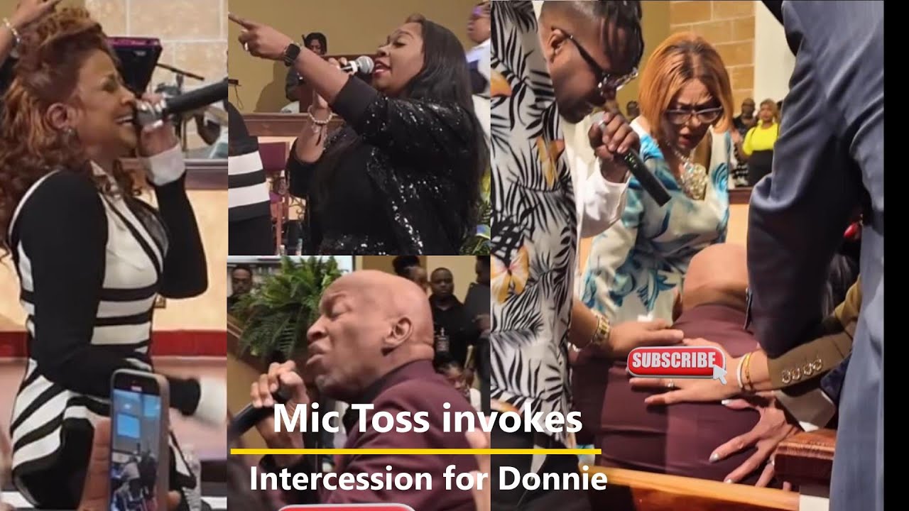 Dorinda Clark Mic Toss to Lisa Knowles & Donnie McClurkin