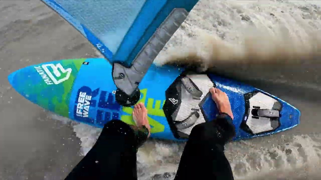 Windsurfing 30 to 50 knots Neusiedlersee
