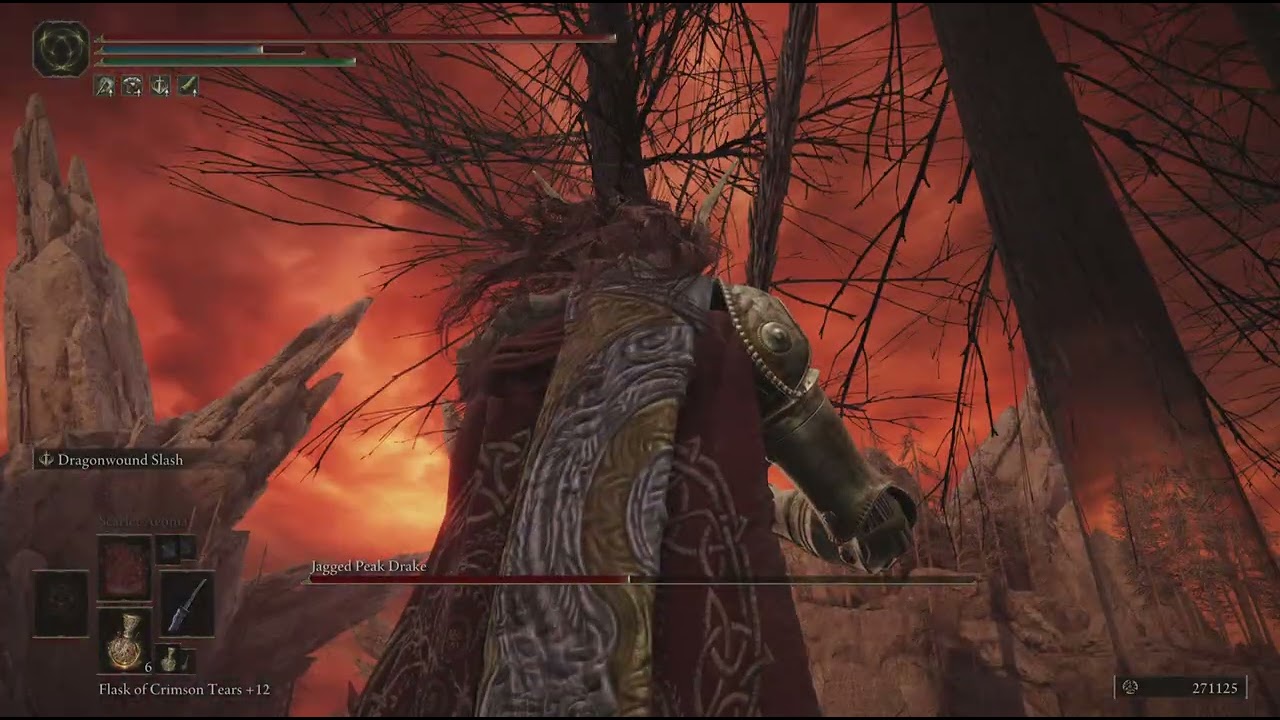 drake fall glitch (idk how this happened) (Elden Ring)