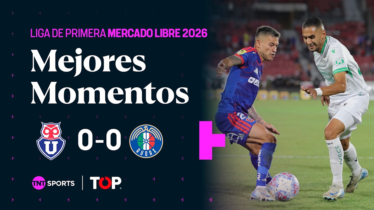 Compacto TOP | 🔵🔴 U. de Chile 0 - 0 🟢⚪ A. Italiano | Liga de Primera Mercado Libre 2026 - Fecha 1
