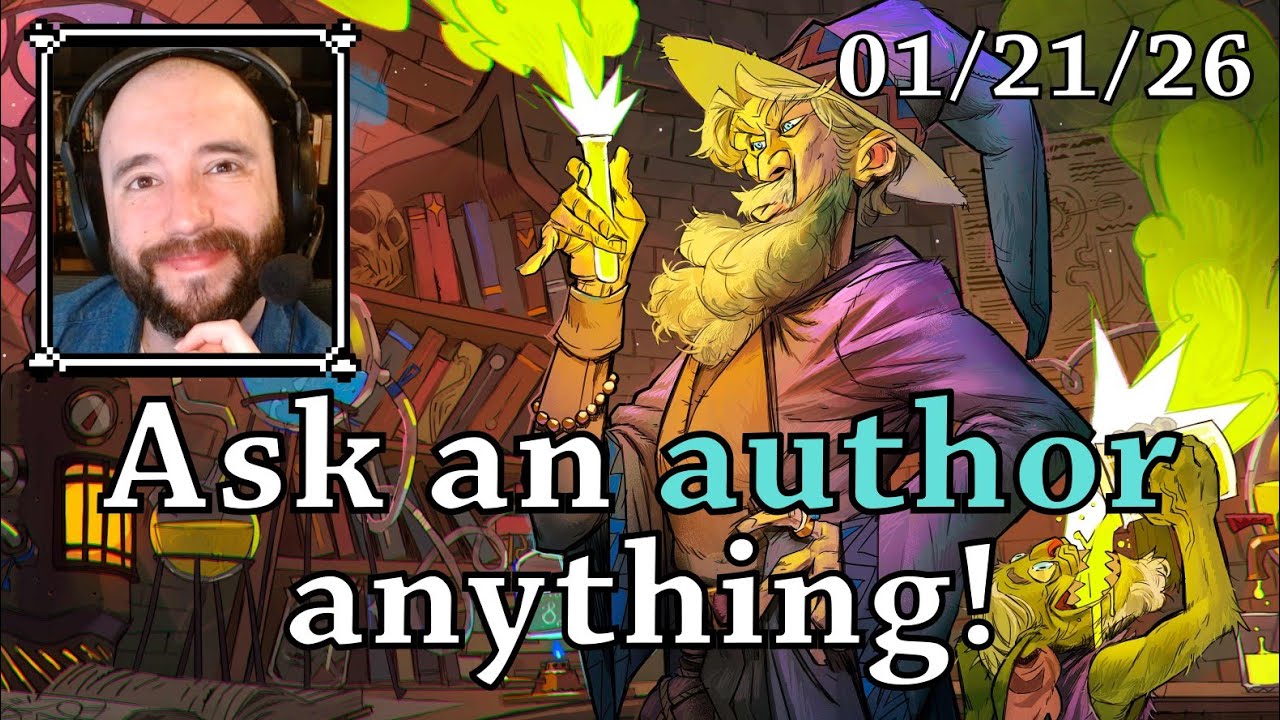 Ask an author anything! (Jan 21, '26)