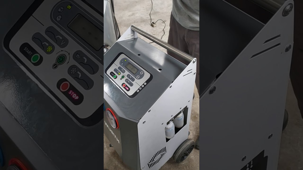 WURTH Mesin AC Tipe COOLIUS A05 Berteknologi Canggih Modern Flushing Recovery Vaakum dan Charging