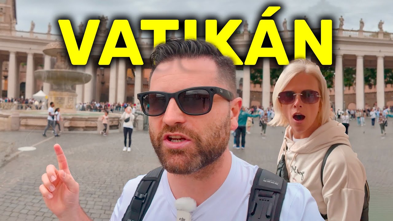 JE NÁMESTIE VO VATIKÁNE NAJKAJŠIE NA SVETE? | Vatikán, Rím, Taliansko 2024 4K vlog slovensky cesky