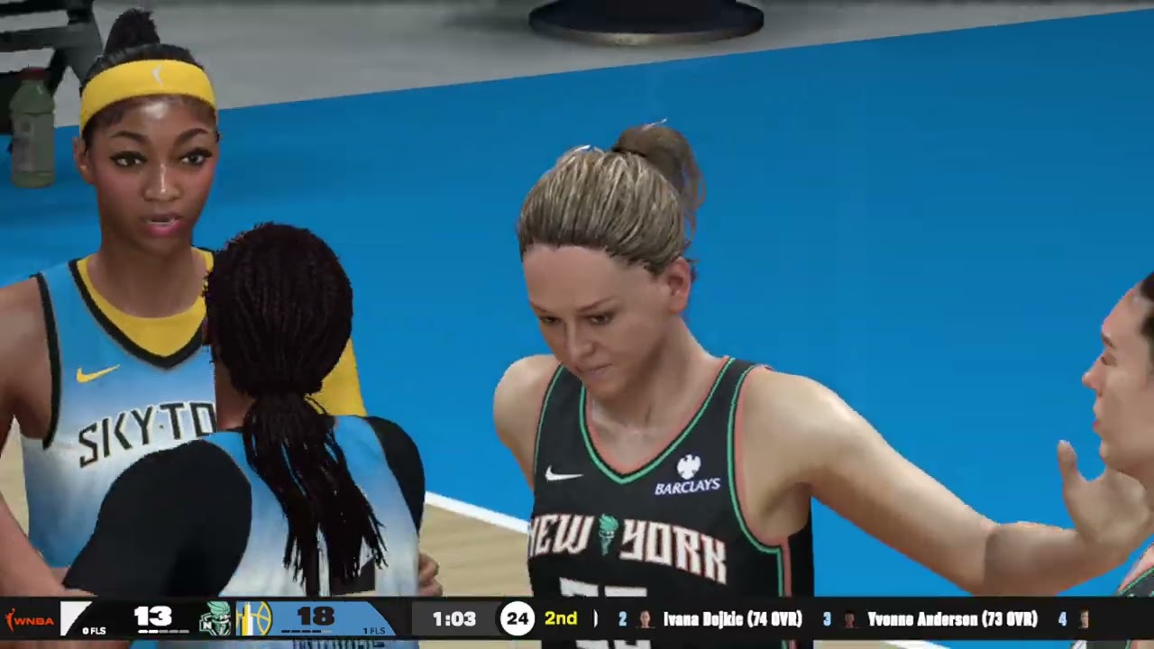 MyWNBA - Sky VS Liberty - Pt - 2