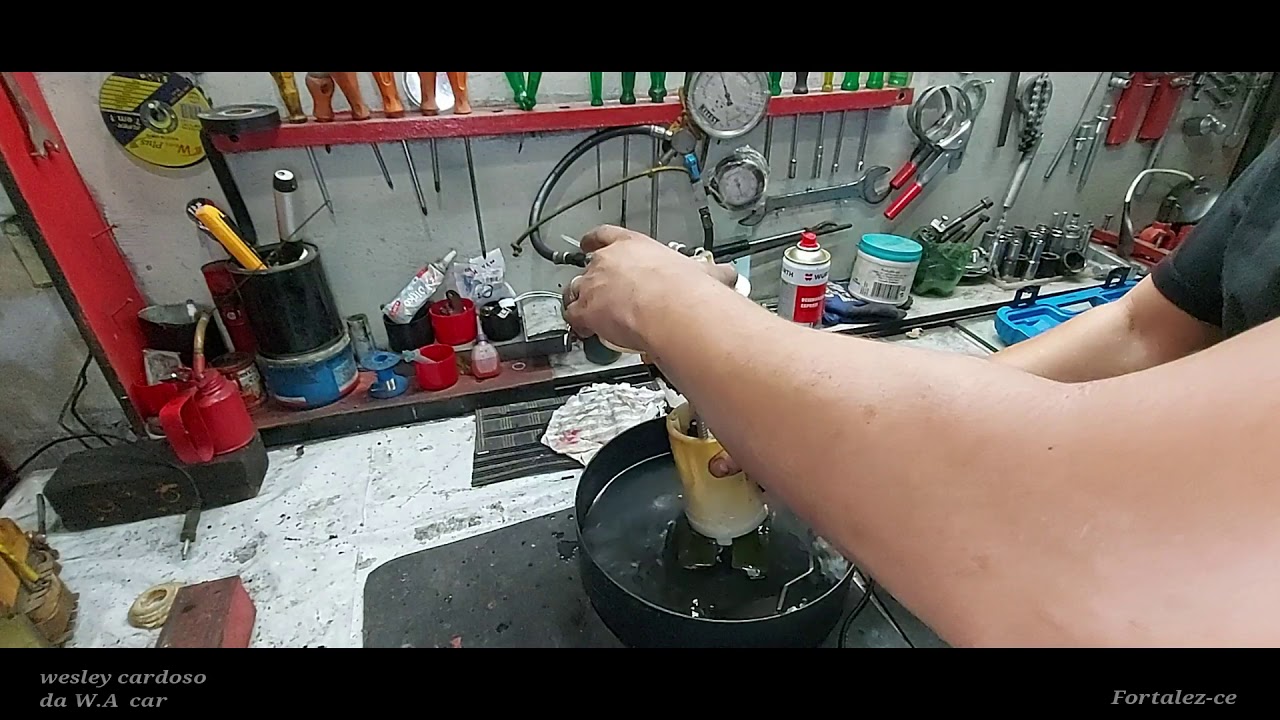 teste da bomba de combustivel do honda civic 1.8 2009