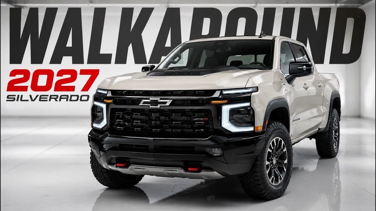 Обзор нового Chevrolet Silverado 1500 2027 года