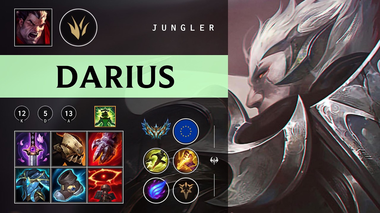 Darius Jungle vs Rek'Sai - EUW Challenger Patch 26.04