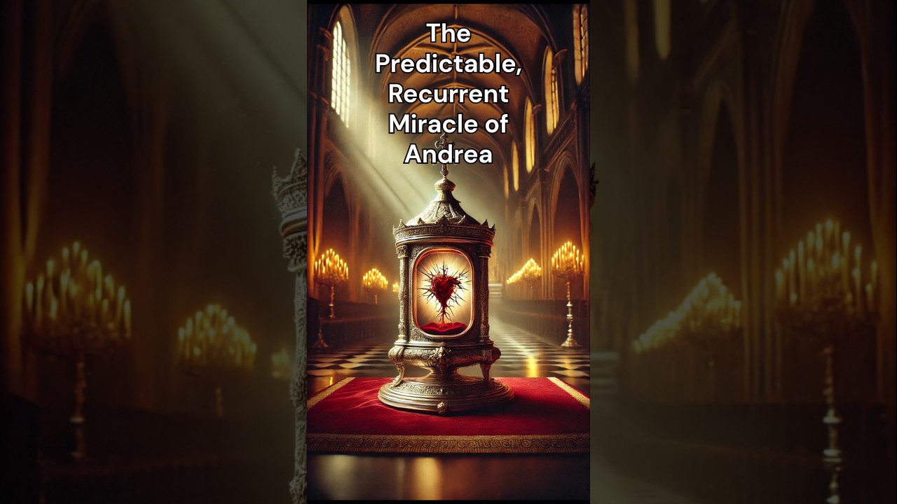 The Predictable, Recurring Miracle of Andrea #history #miracle