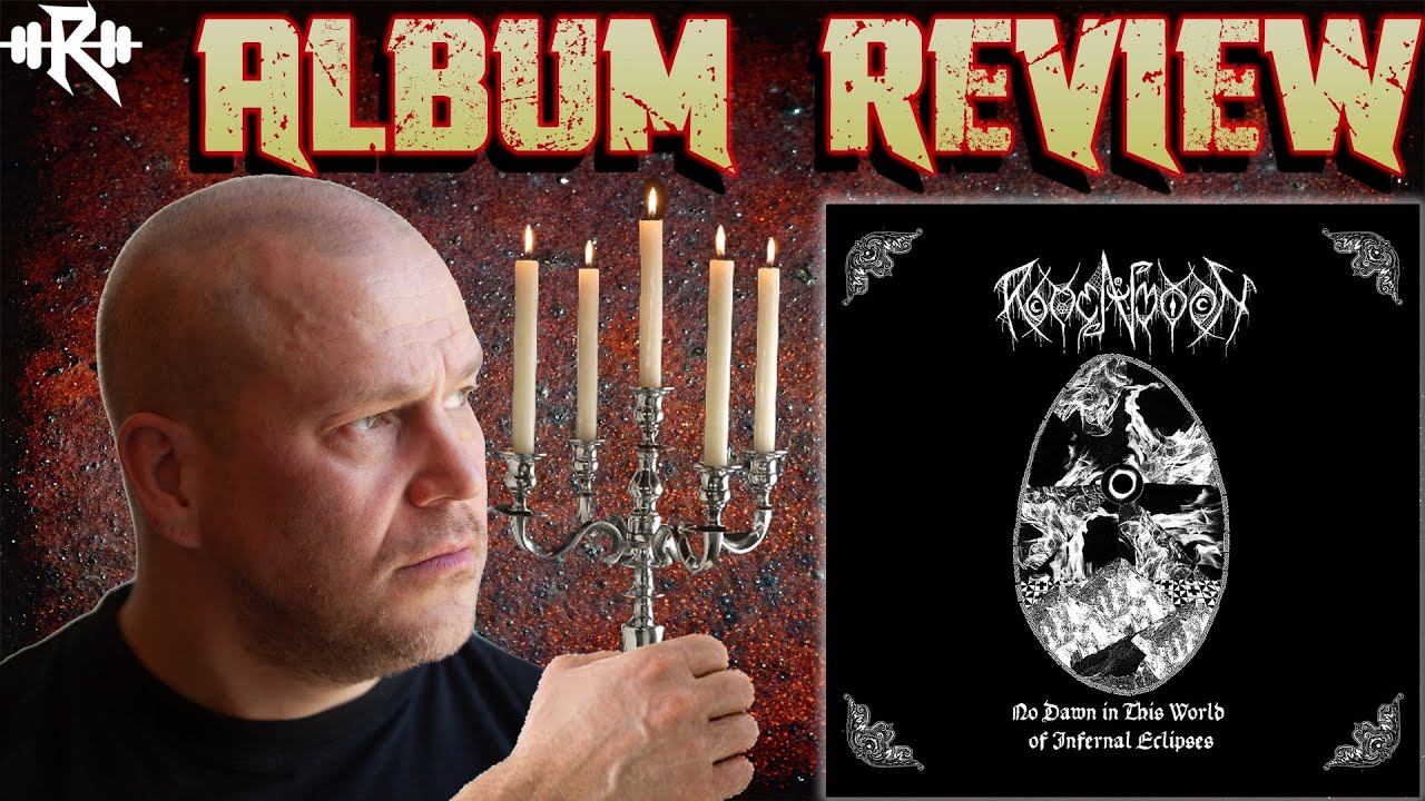 Rotten Moon - No Dawn in This World of Infenal Eclipses [raw black metal review]