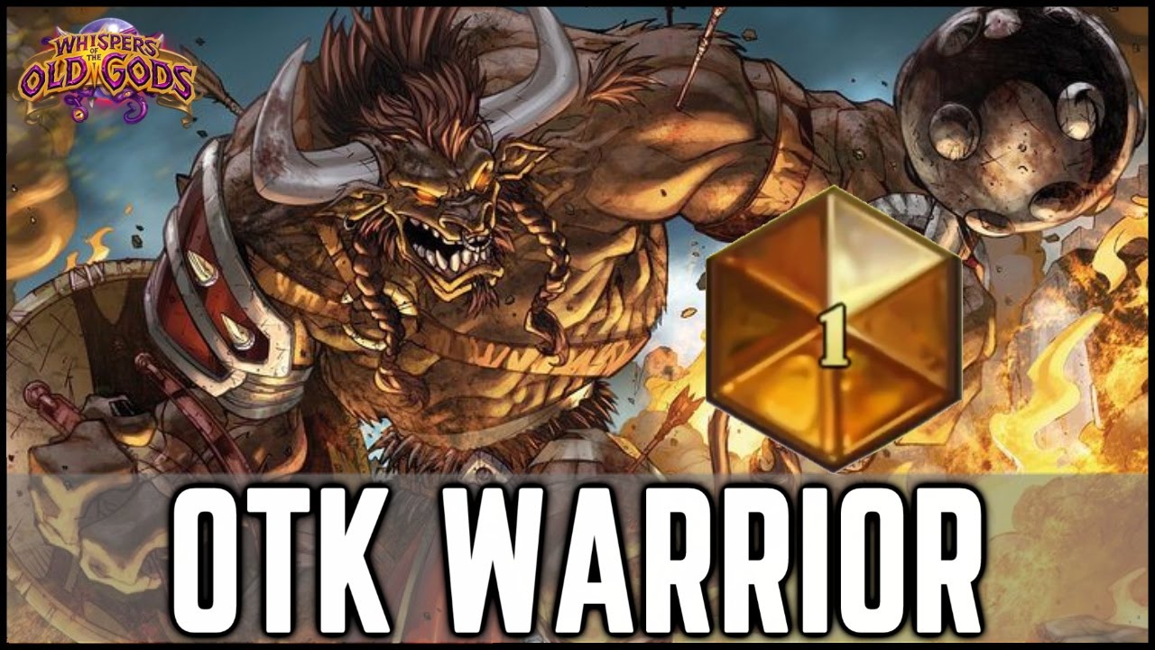 OTK WARRIOR DECK RANK 1 LEGEND [Hearthstone Wild]