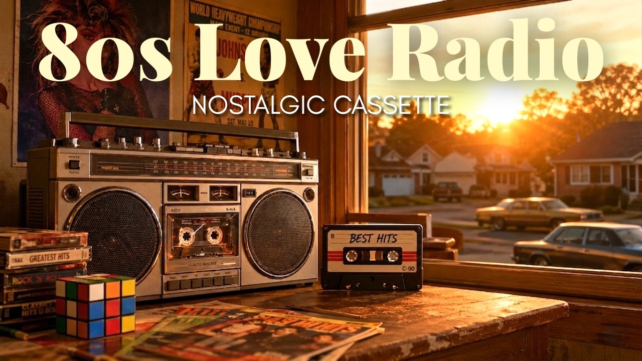 80s Love Radio 📻 Relaxing 80s Morning Vibes | Nostalgic Cassette