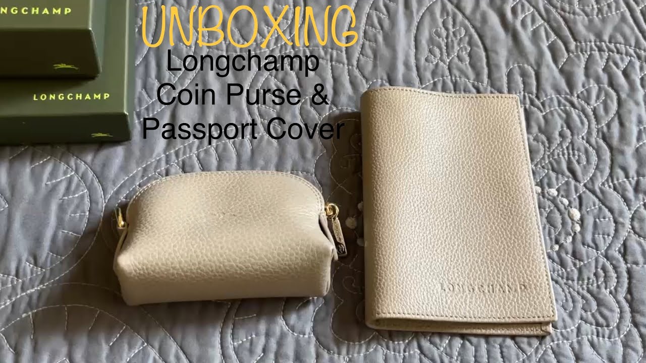 UNBOXING | LONGCHAMP Le Foulonné Coin Purse & Passport Cover