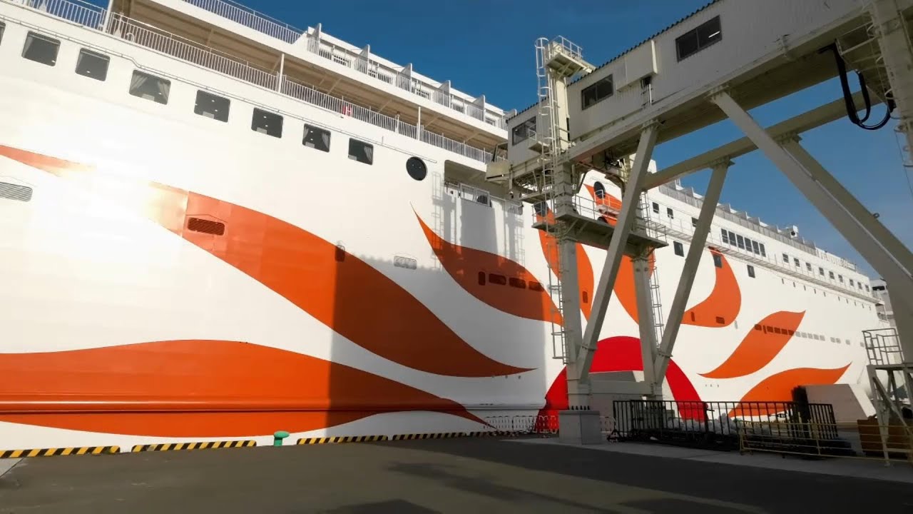 【Newbuilding】 Ferry Sunflower Murasaki (Beppu - Osaka Nanko)