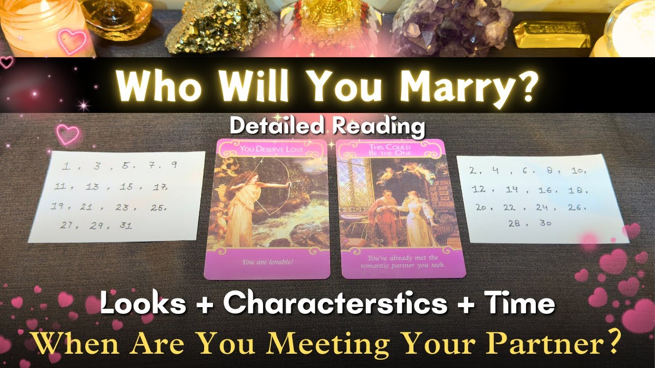 Kab aayega aapka shaadi ka din? DETAILED READING - Pick a Card Tarot (psychic Love reading)