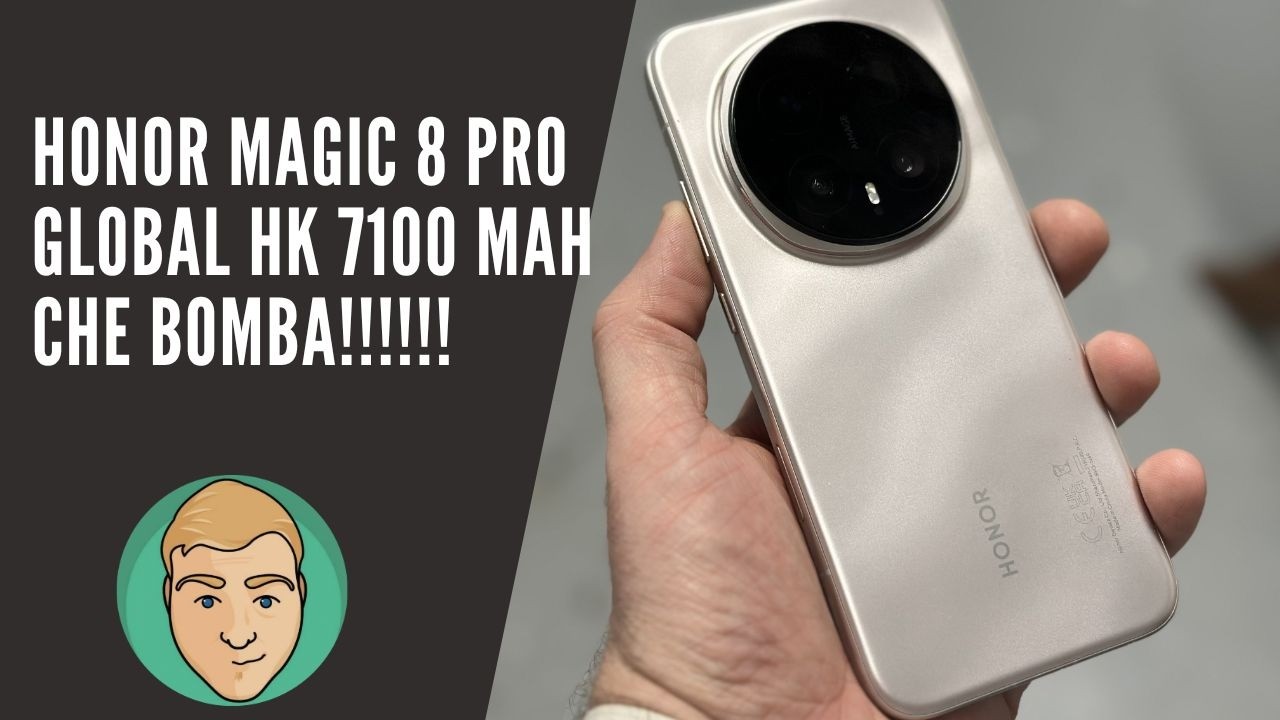 Recensione Honor Magic 8 Pro Global 7100mAh!! Smartphone DEFINITIVO!